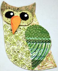 chunky owls 2"x2" - 5"x5"