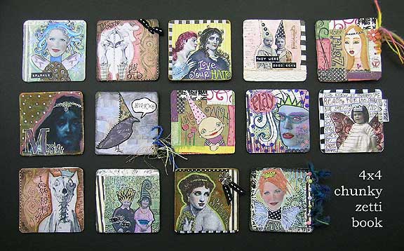 Chunky Zetti book pages