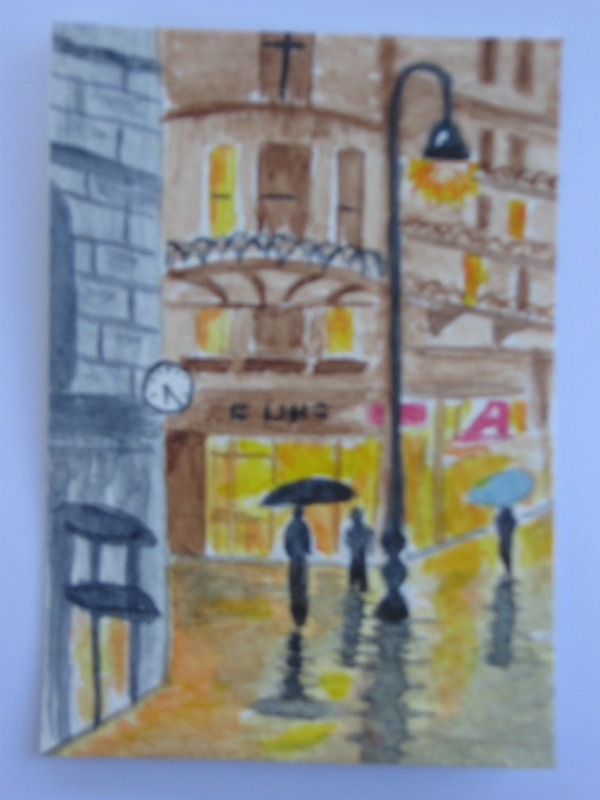 "City Streets at Night" (Vienna) for Michelle81 for Mid-Nov. PAT