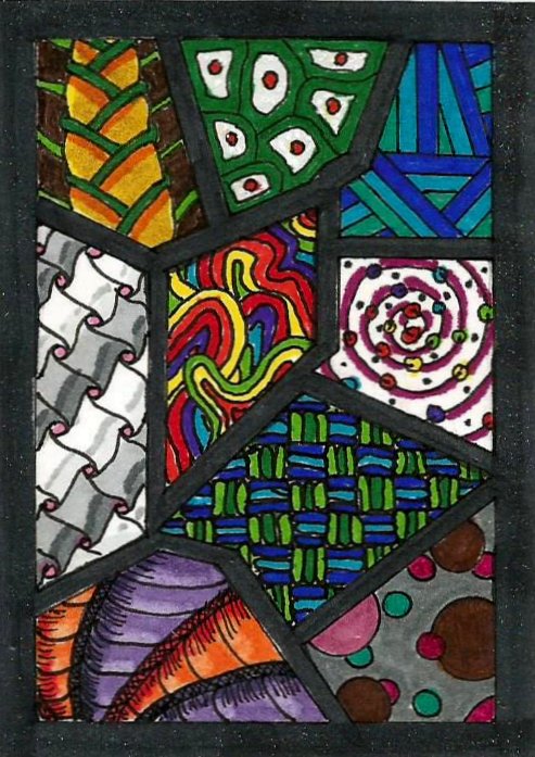 Collaborative Zentangle #1