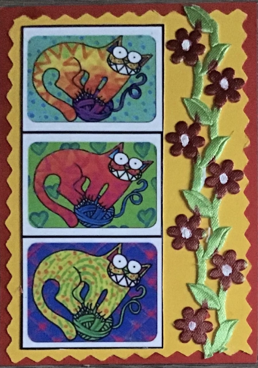 Colorful cats #1