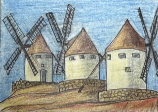 Consuegra Windmills in Spain