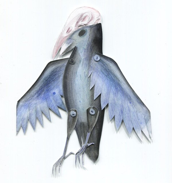 Crow Articulated Doll