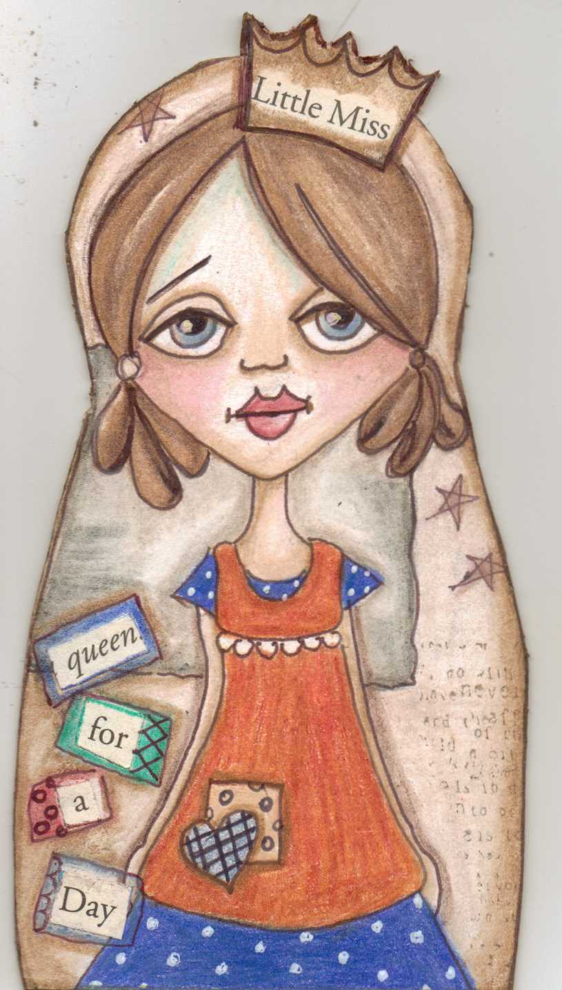 Diane Duda inspired art doll