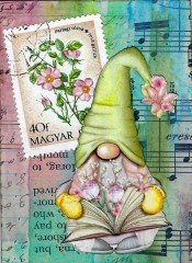 ED Atart Flower Book Gnome