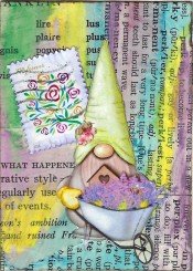 ED Atart Lavender Gnome