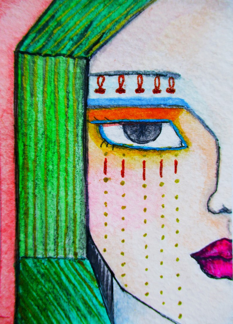 Egypt Inspired face