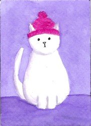 Eighth Color Cube #037 Cat in Hat
