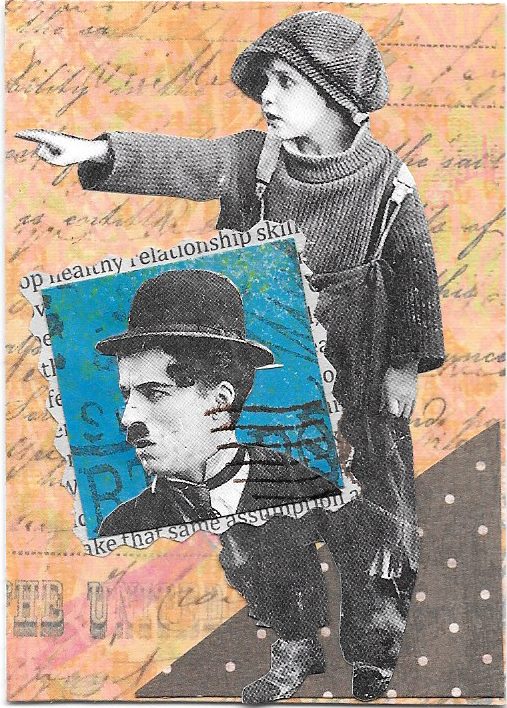 Faux Postage Stamp Swap