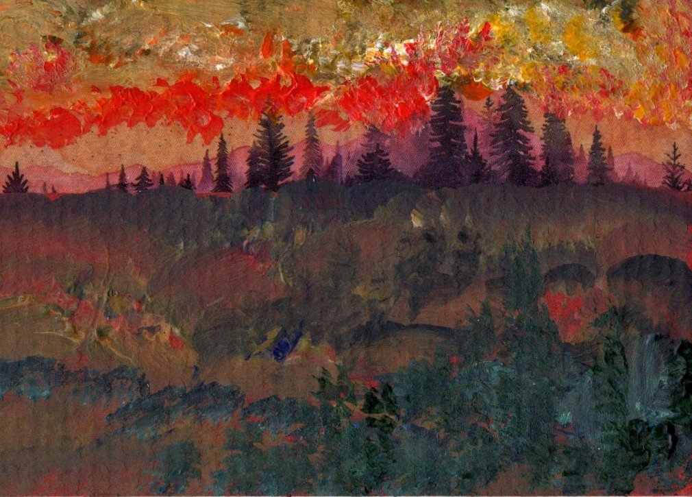 Fiery Sky