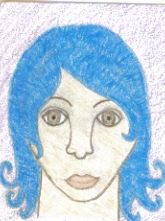 First Portrait done by my 14yr niece.