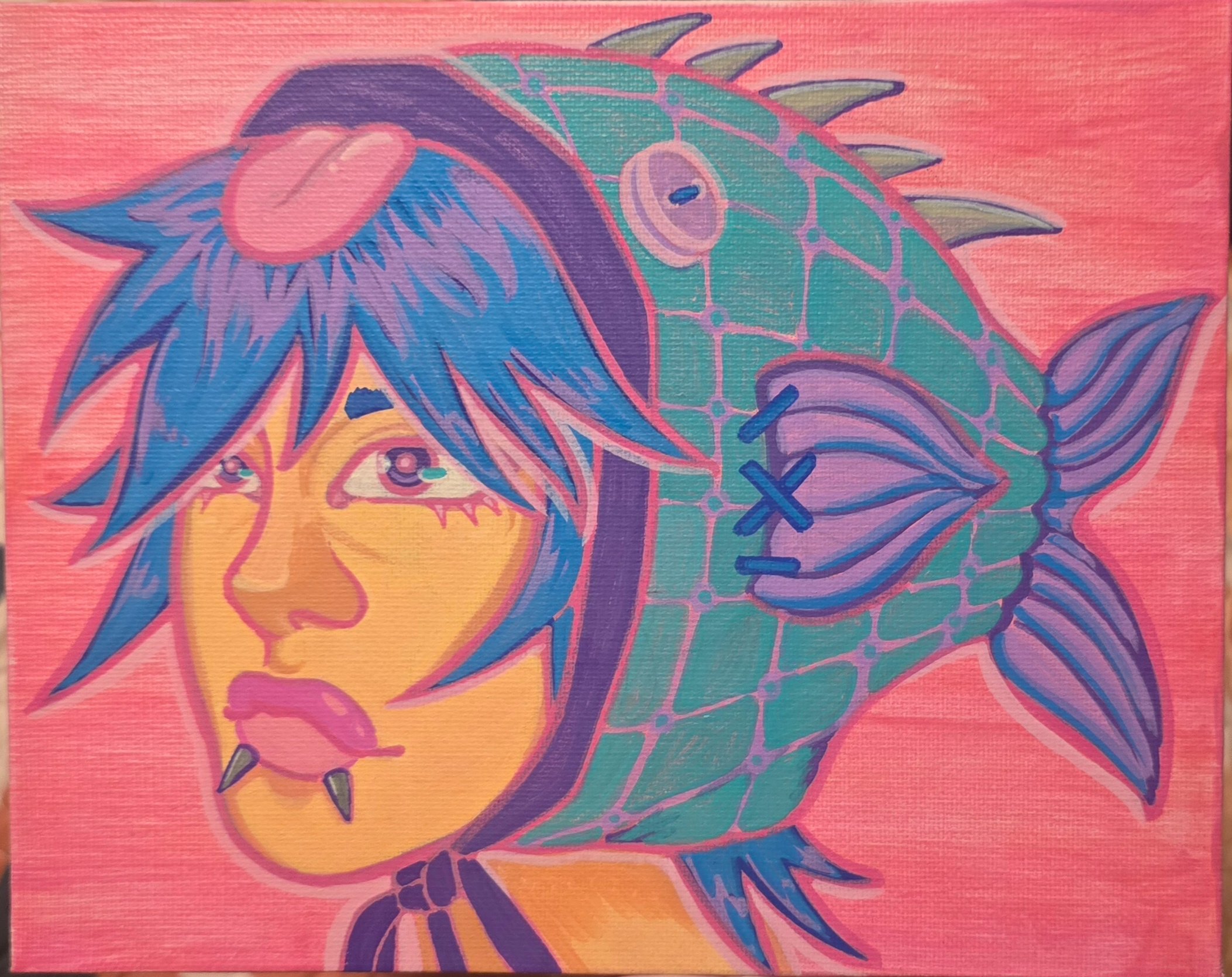 Fishgirl on Canvas Board.jpg
