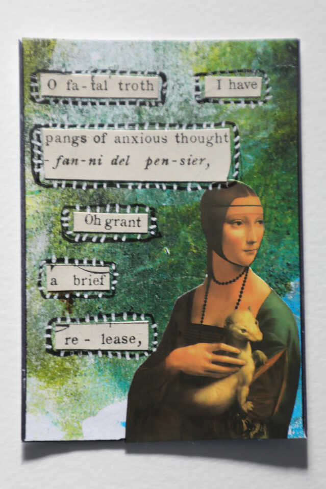 Found poetry - available for trade