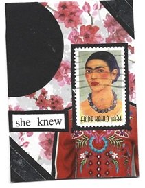 "Frida, The High Priestess"--Tarot Swap