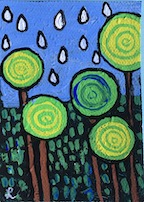Friedensreich Hundertwasser Inspired Trees