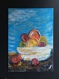 "Fruity Attempt at Impressionism"