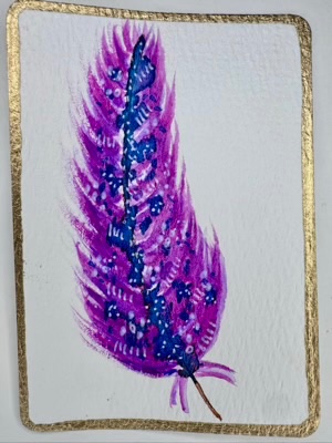 Fuchsia Feather