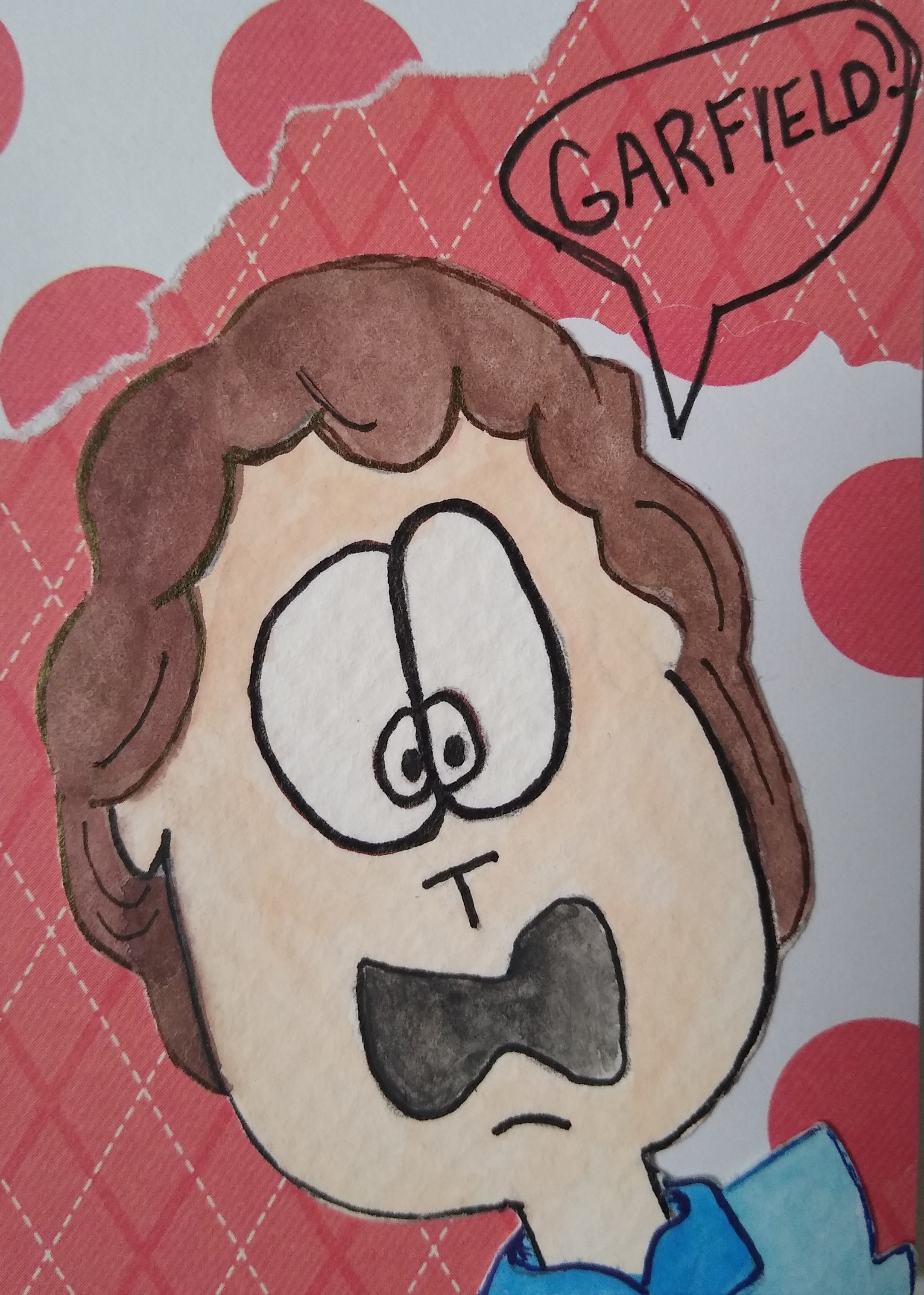 Garfield the Cat and Friends Card 4 Jon Arbuckle