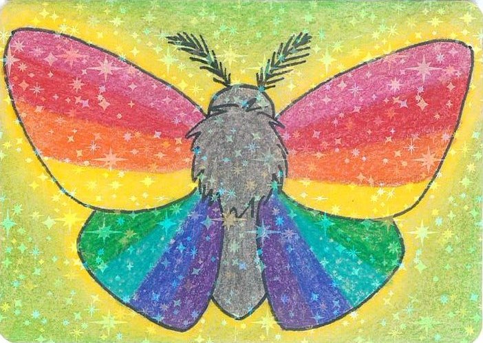 Gilbert Baker Pride Moth