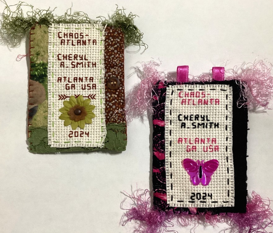 Gratitude Flags (backs) - ATC sized