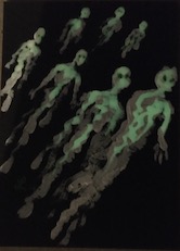 Green-eyed Ghosts (in the dark)