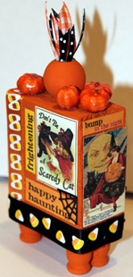 Halloween ATB's - Artist Trading Blocks