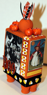 Halloween ATB's - Artist Trading Blocks