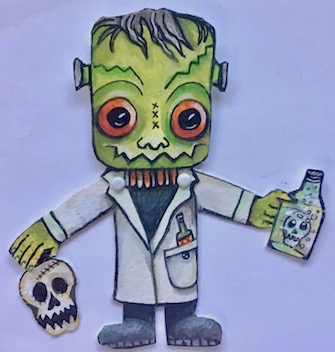 Halloween YES Paper Doll Swap