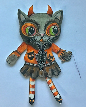 Halloween YES Paper Doll Swap