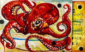 HAND DRAWN ONLY MMH 3x5" RECIPE CARD TRADE