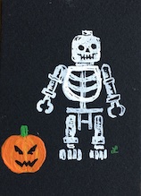 "Happy LEGOween A"