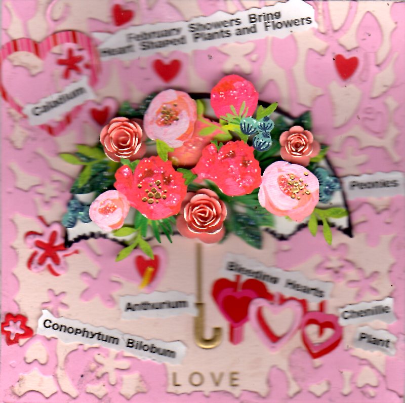 Heart Card 4" x 4"