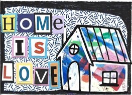 "Home is Love" Ransom Note swap