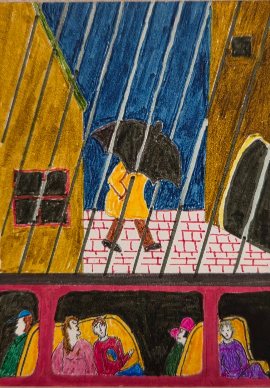In the rain? Go underground!