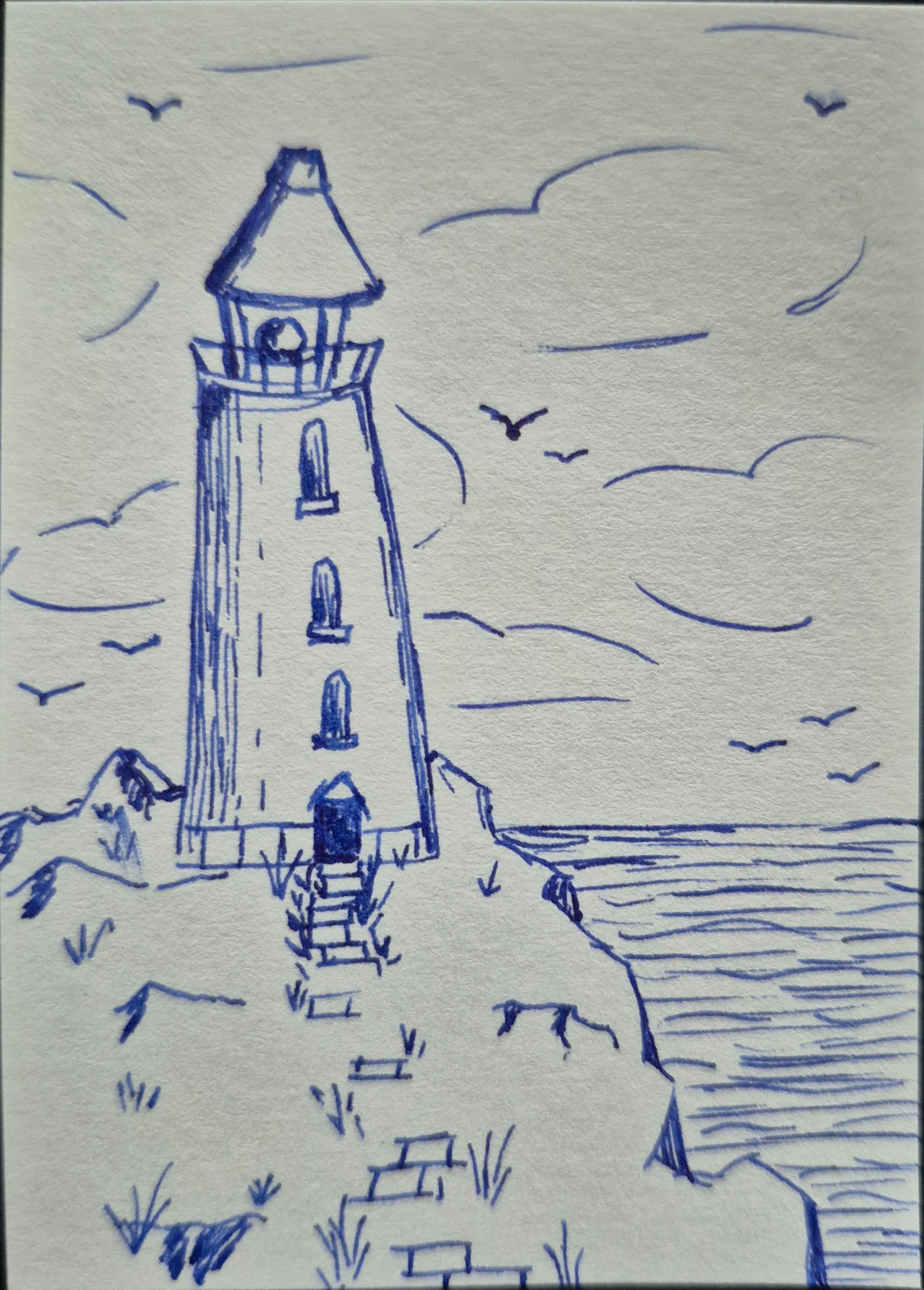 Ink lighthouse