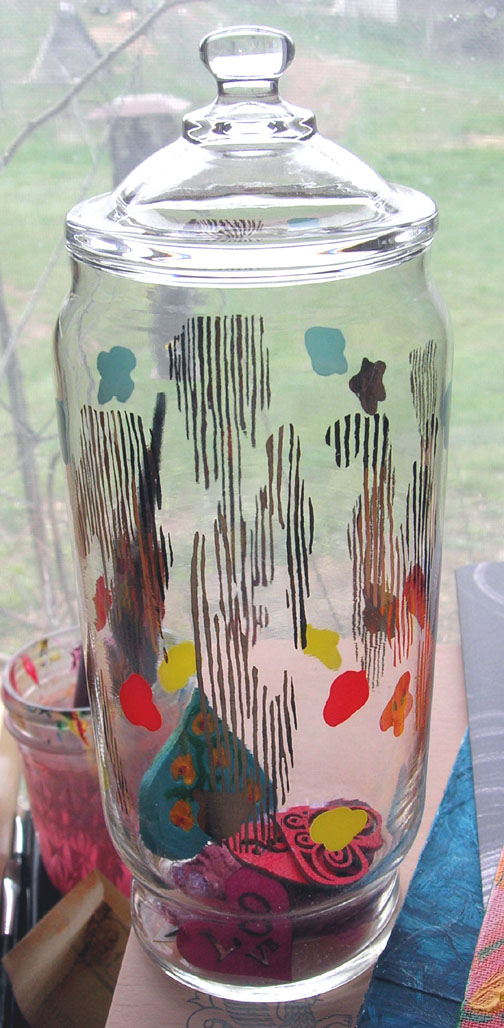 Jar with Hearts