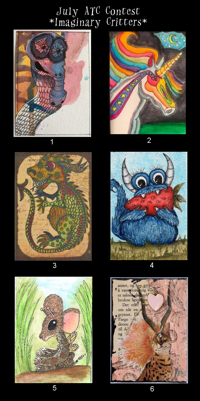 July 2018 Monthly Contest: Imaginary Critters