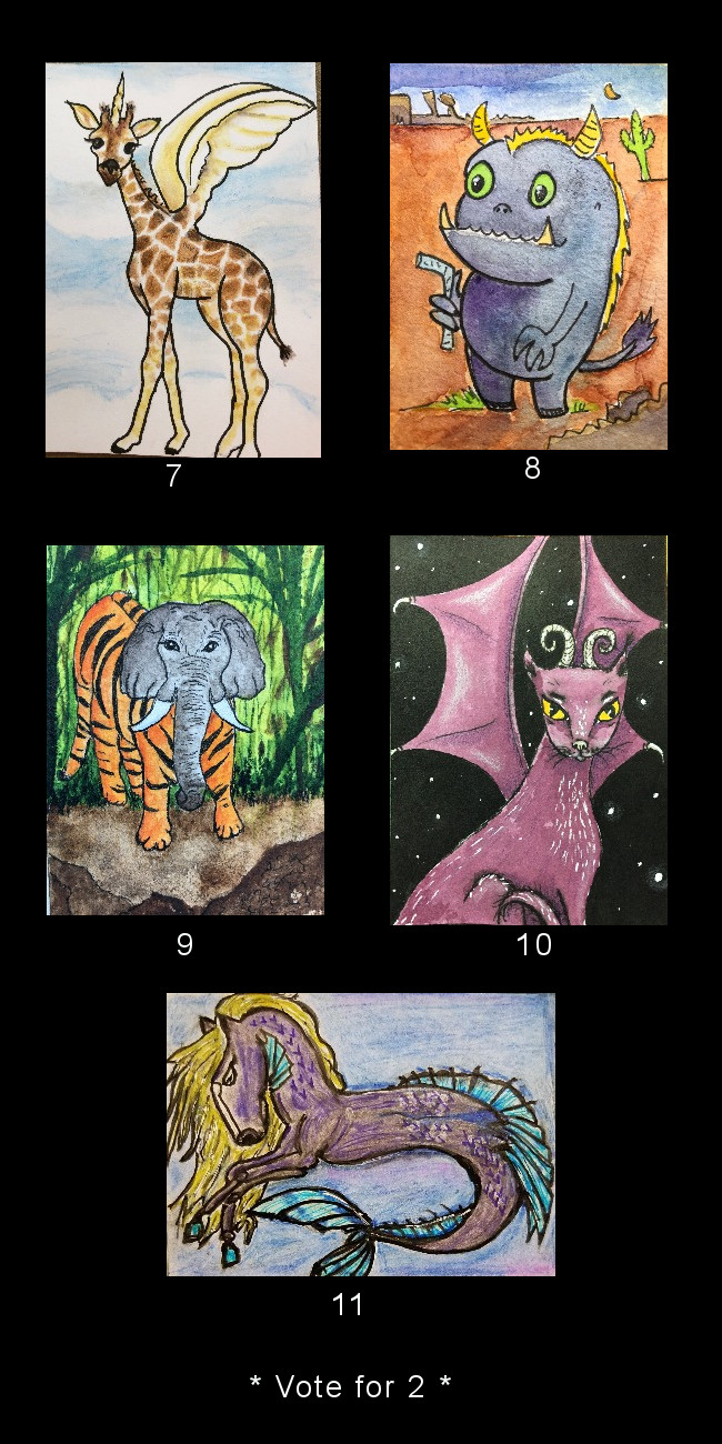 July 2018 Monthly Contest: Imaginary Critters