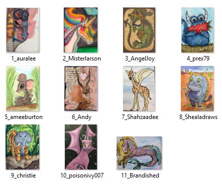 July 2018 Monthly Contest: Imaginary Critters