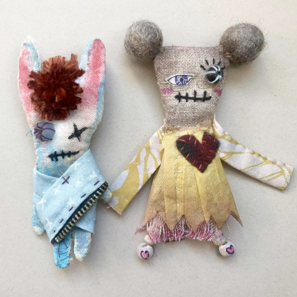 Junker Jane Art Dolls - Pierre & Eloise