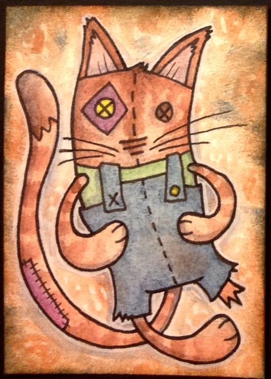 Junker Jane Cat ATCs