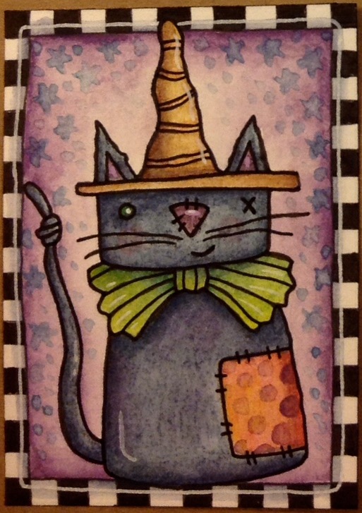 Junker-Jane Style Halloween Character ATCs