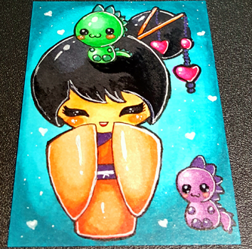 Kokeshi Doll Swap