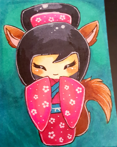 Kokeshi Doll Swap