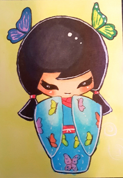 Kokeshi Doll Swap