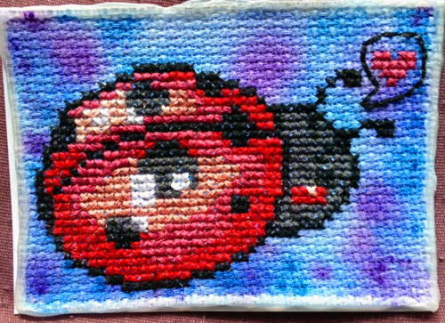 Ladybug Cross Stitch