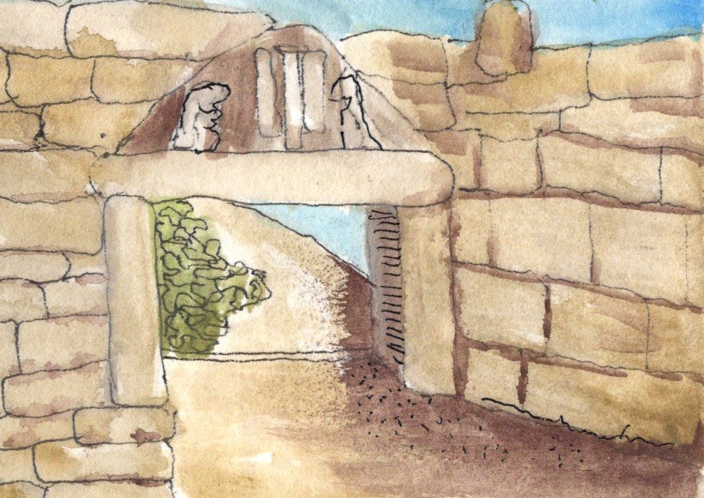 Let's Go Digging:  Lions Gate, Mycenae