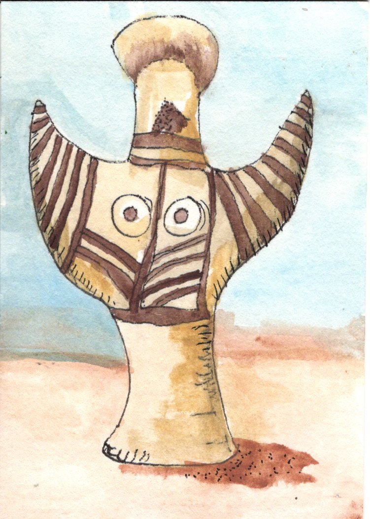 Let's Go Digging: Mycenean Psi Figure