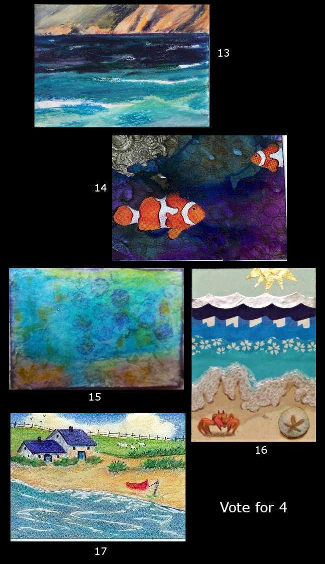 March 2018 ATC Contest~Waterscapes