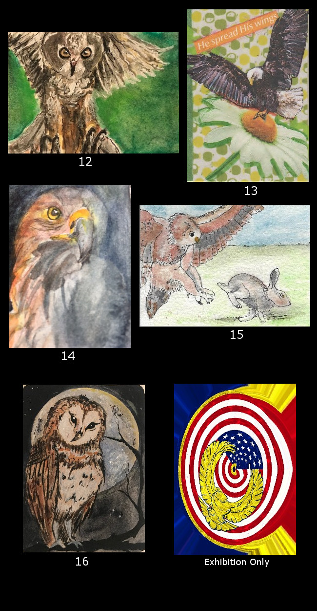 May 2018 ATC Contest~Birds of Prey